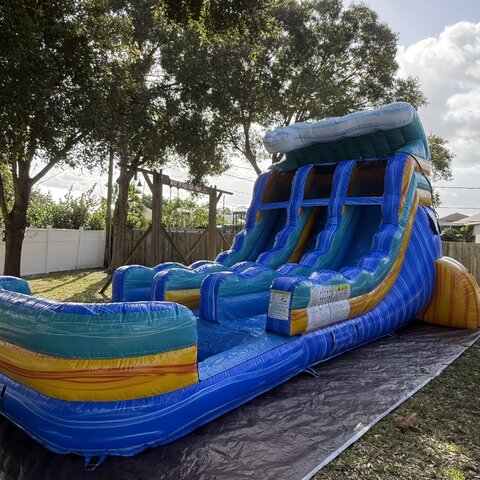 16ft Bimini Wave Dual Lane with Pool