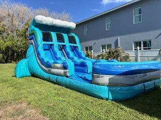 16ft Bahama Wave Dual Lane with Pool