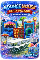 Bounce House Party Package (Seats 12)