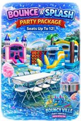Bounce and Splash Party Package (Seats 12)