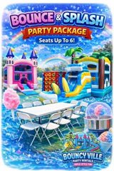 Bounce and Splash Party Package (Seats 6)