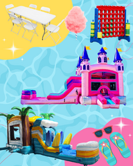 Bounce and Splash Party Package (Seats 6)