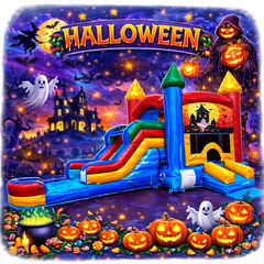 Halloween Bounce Combo (Wet/Dry)	