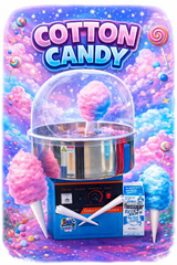 Cotton Candy Machine (1 Flavor, 25 servings)