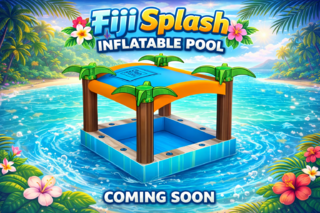 Fiji Splash Inflatable Pool with Canopy