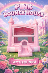 Glitter and Glam Bounce House
