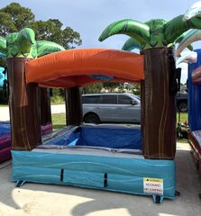 Fiji Splash Inflatable Pool with Canopy