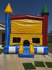 Bounce House ( Seasonal Banner Option )