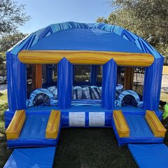 Flashpoint Falls XL Mega Dome Bounce House