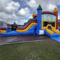 Easter Bounce House Combo(Wet/Dry)
