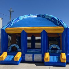 Flashpoint Falls XL Mega Dome Bounce House