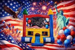 Patriotic Bounce House
