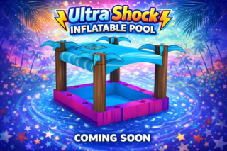 Ultra Shock Inflatable Pool with Canopy