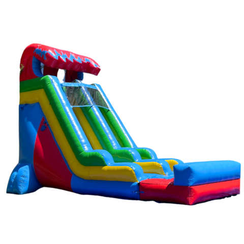 18ft Party Slide - Dry With Bumper Pad