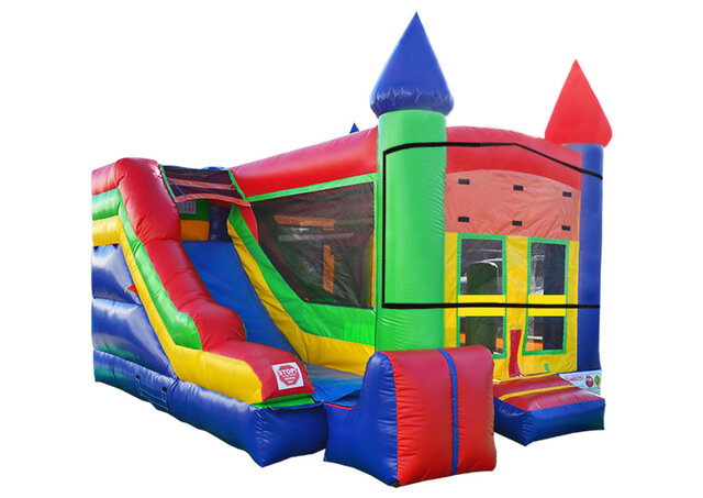 Multi-Color Castle Dry Combo with Slide