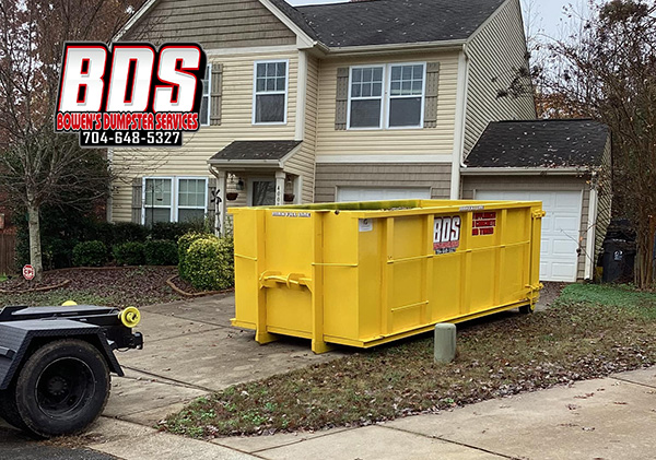 Gastonia North Carolina Dumpsters Recommended For Yard Waste Removal
