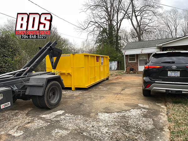 A Dumpster Rental Kings Mountain Can Use For Any Project