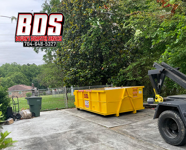 Dallas North Carolina Dumpsters Recommended For Yard Waste Removal