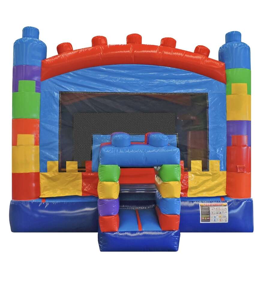 Colorful Kingdom Bounce House 