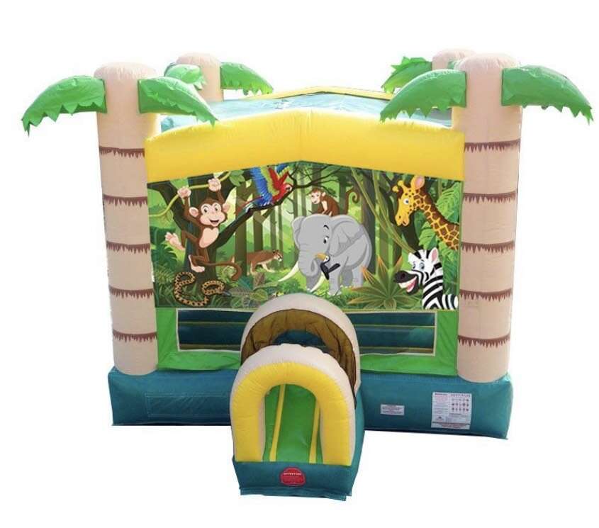 Colorful Kingdom Bounce House 