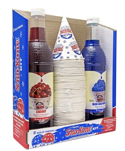 Snow Cone Syrup Red and Blue