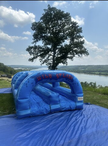 35' SUMMERTIME DOUBLE LANE SLIP 'n' SLIDE