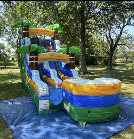 15' TROPIC THUNDER Water Slide 