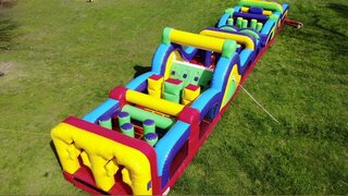 70’ Race ‘n’ Run Obstacle Course 
