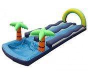 Tropical Slip and Slide With Pool