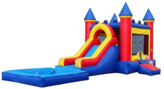 Large Bounce House Combo With Pool