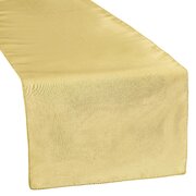 12"x90" Silk Gold Table Runners