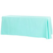 90"x156" Rectangle Turquoise Tablecloths