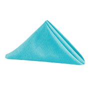 20"x20" Polyester Aqua Blue