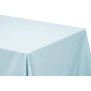 90"x156" Rectangle Baby Blue Tablecloths