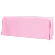 90"x132" Rectangle Pink Tablecloths