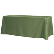 90"x156" Rectangle Willow Green Tablecloths
