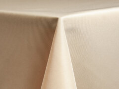 90"x156" Rectangle Beige Tablecloths