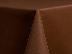 132" Round Brown Tablecloths