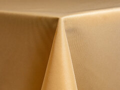 90"x156" Polyester Camel Rectangle Tablecloths