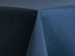 90"x156" Polyester Navy Rectangle Tablecloths