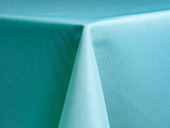 132" Round Turquoise Tablecloths