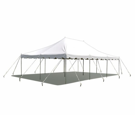 20 x 30 Frame Tent (White Top)