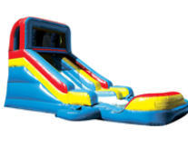 14ft Multi-Color Slide with Pool