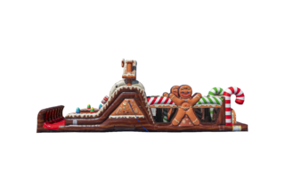 Gingerbread House Obstacle Course