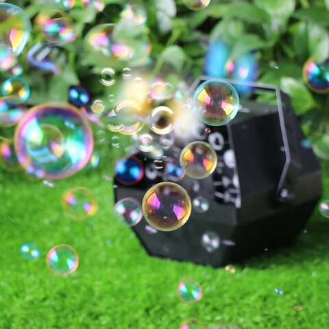 Bubble Machine comes with Bubbles