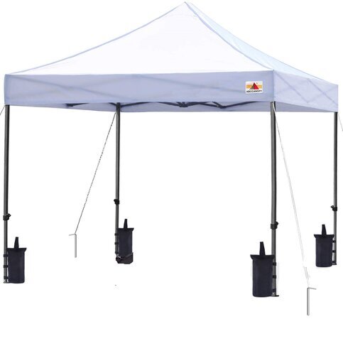 10X10 Pop Up White Tent 