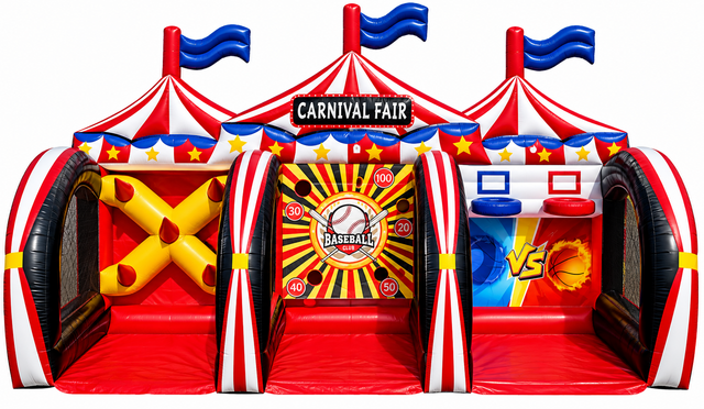 Carnival Arena 3n1 A RingToss Speed Pitch Basketball