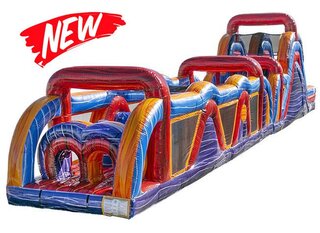 70' Marble Mania Obstacle Course 