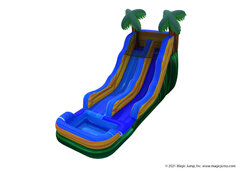 Tropical Wave Slide Wet With Pool