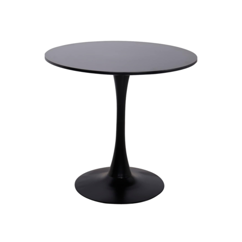 Black Pedestal Table